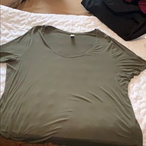 Women’s tunic Olive green shirt